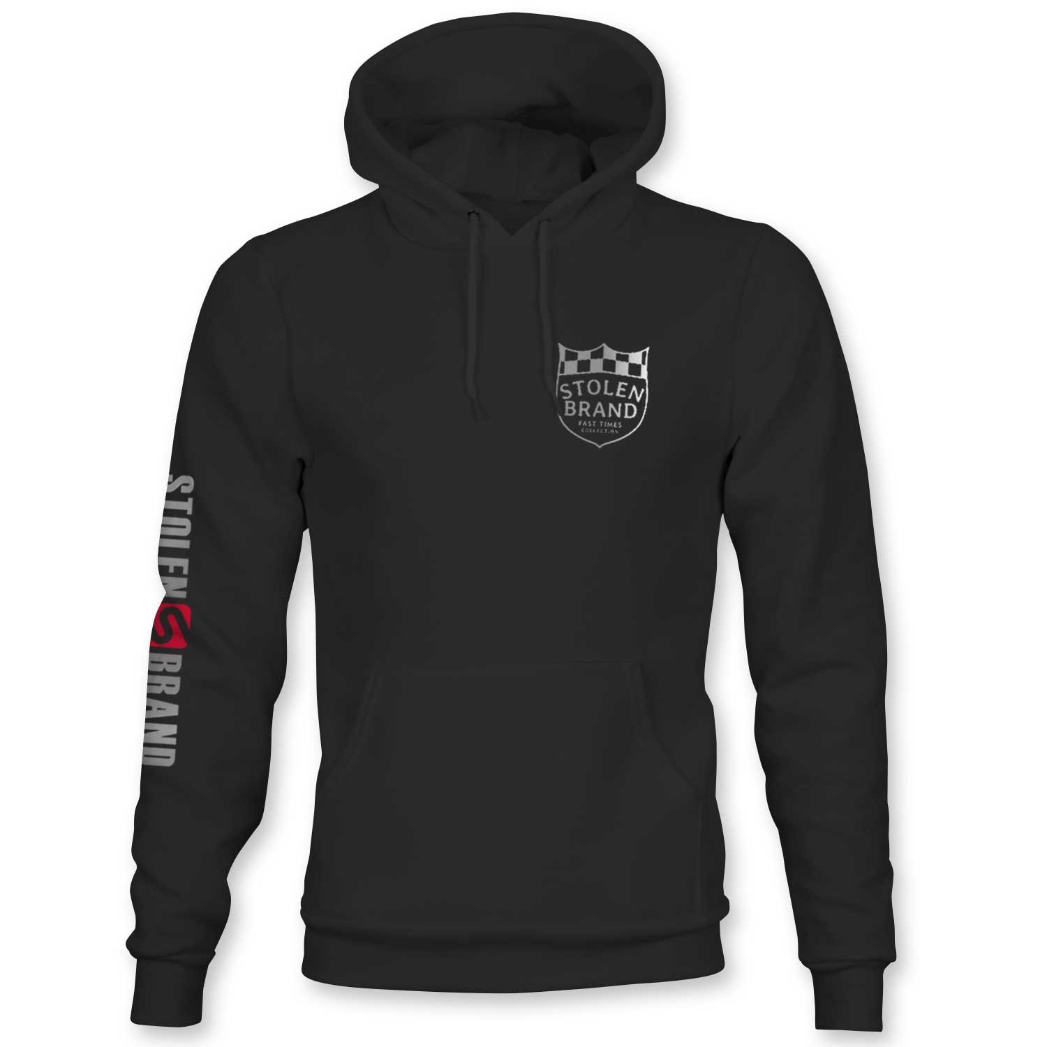 FAST METAL BIKE PULLOVER HOODIE